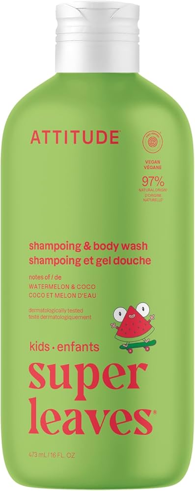 ATTITUDE Super Leaves Shampoo & Body Wash Watermelon & Coco Health Rating &  Analysis