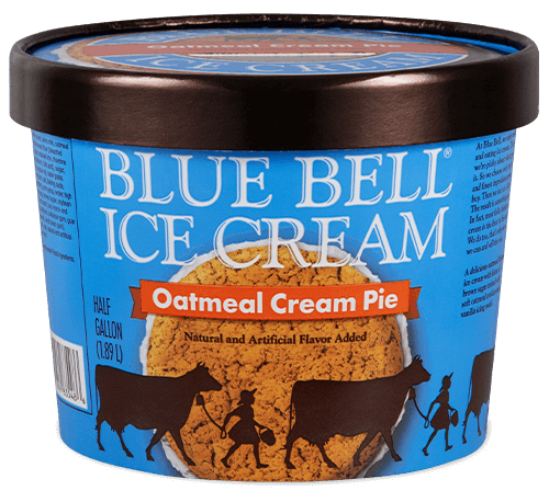 Blue Bell Ice Cream Oatmeal Cream Pie product image
