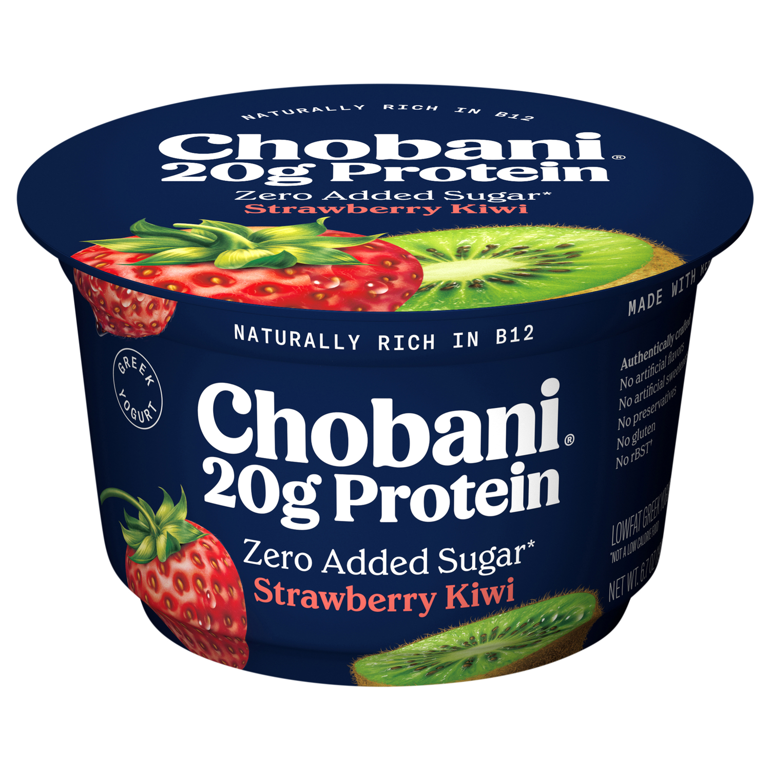 PROTEIN キウイ & YOGINI FOOD ストロベリー&カカオ Chobani 20G Protein Zero Added Sugar Strawberry Kiwi Yogurt Health