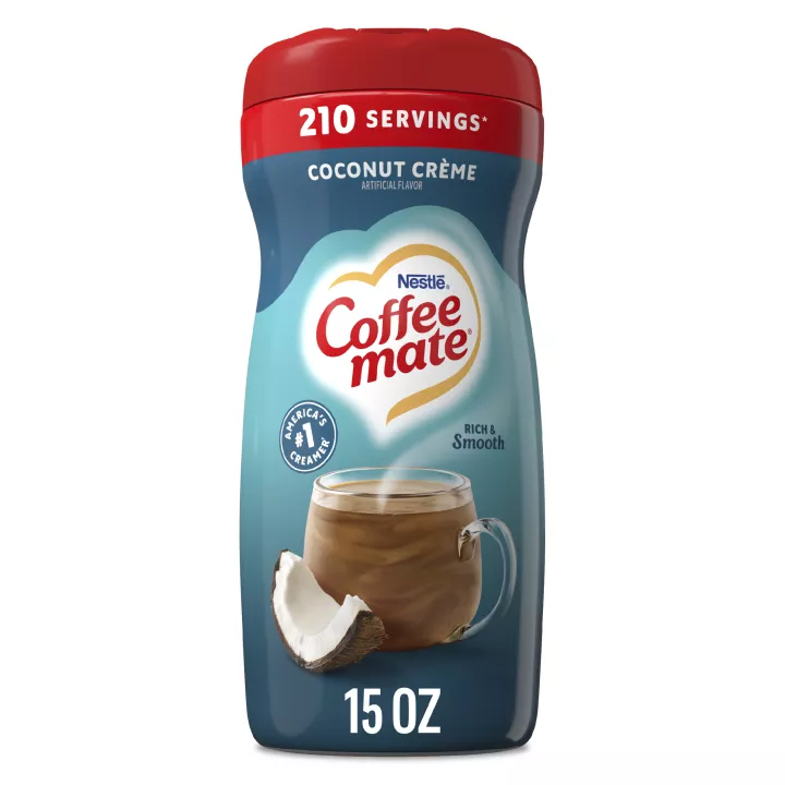 Coffeemate Coffee mate Coconut Crème Flavored Powdered Coffee Creamer product image