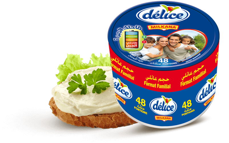Délice Milkana Processed Cheese Portions product image