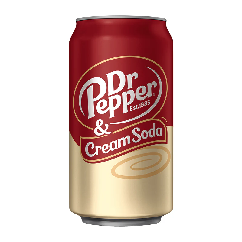 Dr Pepper & Cream Soda Cream can product image