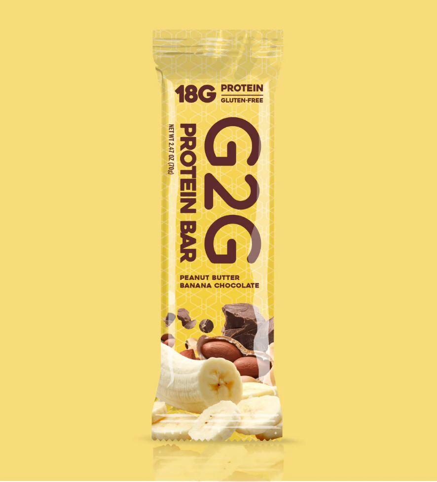G2G Protein Bar Peanut Butter Banana Chocolate product image