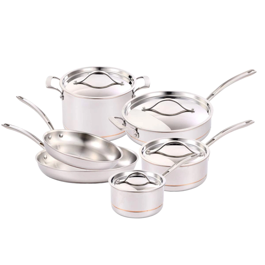 コストコオリジナルKirkland Stainless クックウェア 展示品 signature（カークランドシグネチャー） KIRKLAND 10点セット 調理器具