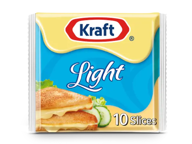 Kraft Light Processed Cheese Slices product image