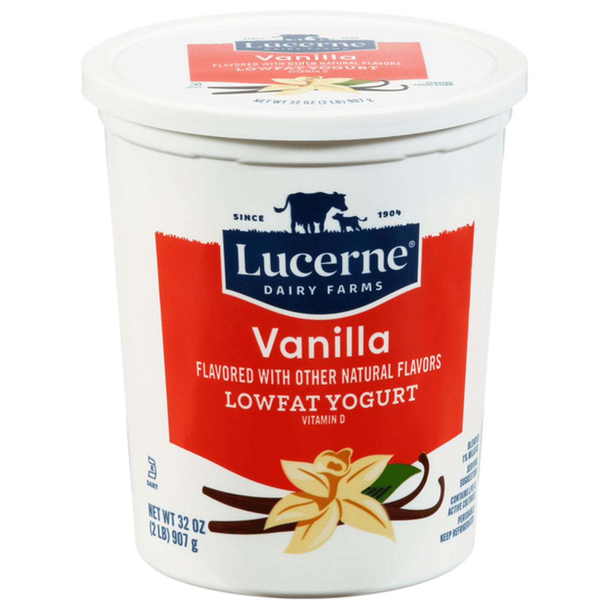 Lucerne Dairy Farms Vanilla Naturally Flavored Yogurt product image