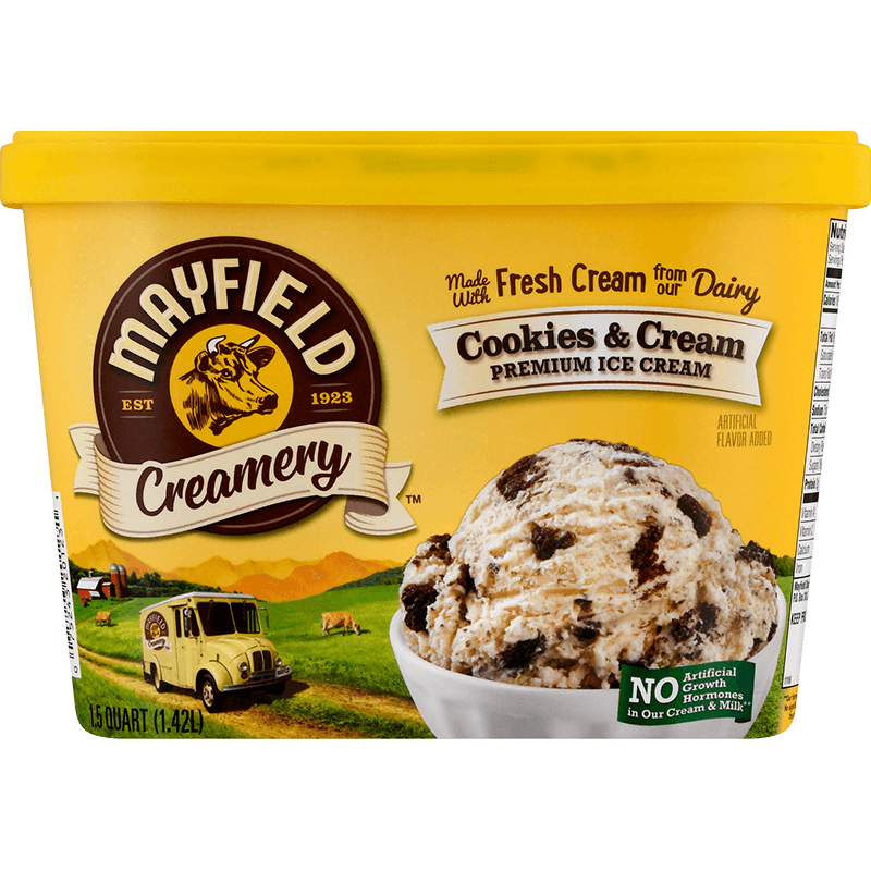 Mayfield Creamery Premium Ice Cream Cookies & Cream product image