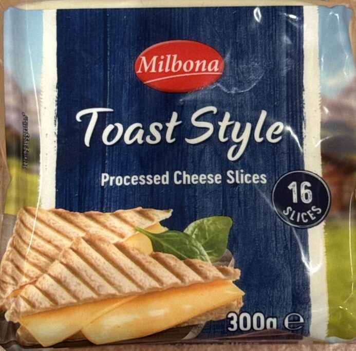 Milbona Toast Style Processed Cheese Slices product image