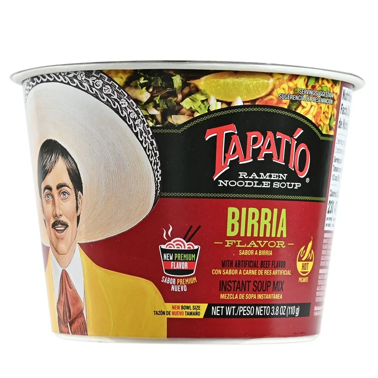 Tapatío Ramen Taiyio Ramen Noodle Soup Birria product image