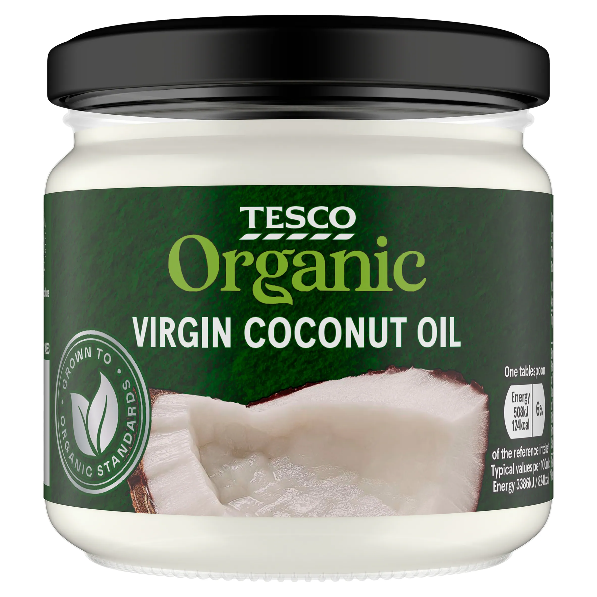 Tesco Virgin Organic Coconut Oil 300ML