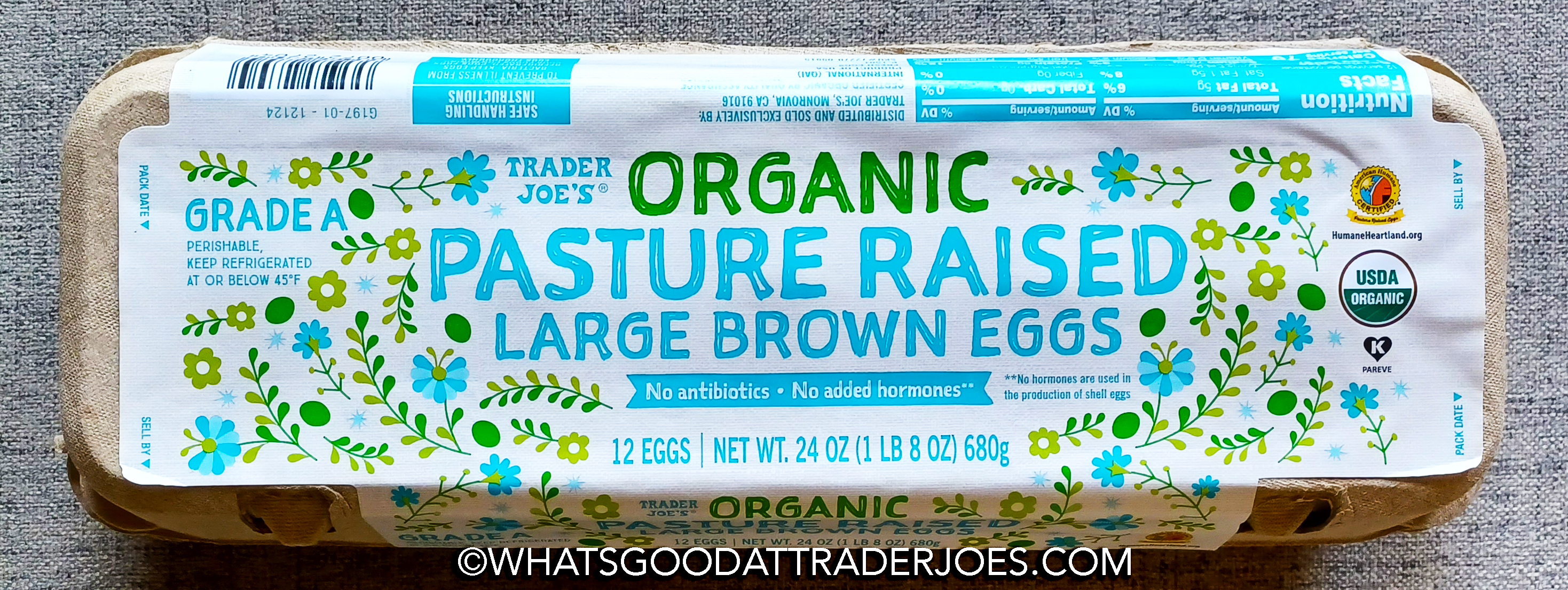 PASTURE RAISED LARGE BROWN EGGS