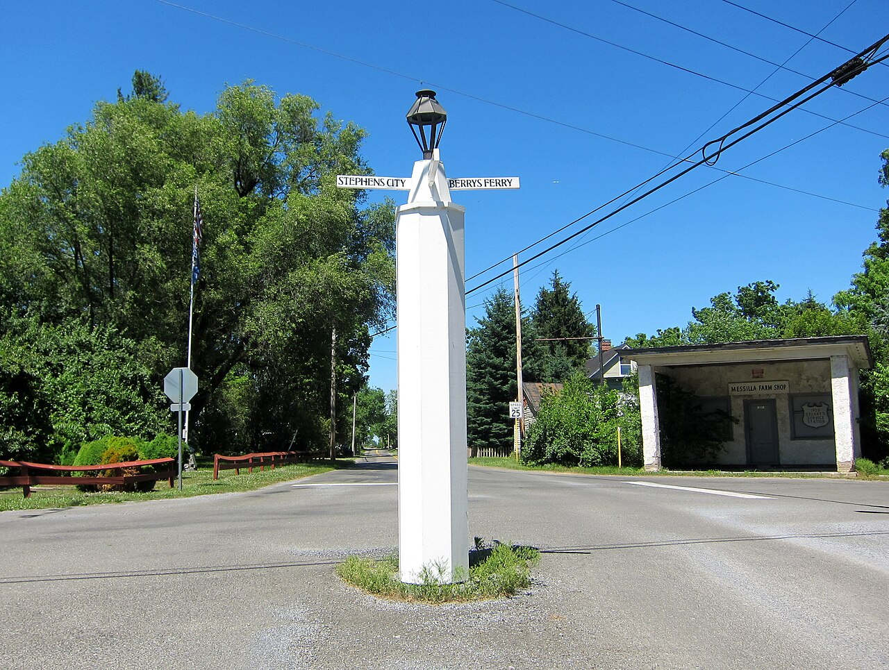 White Post