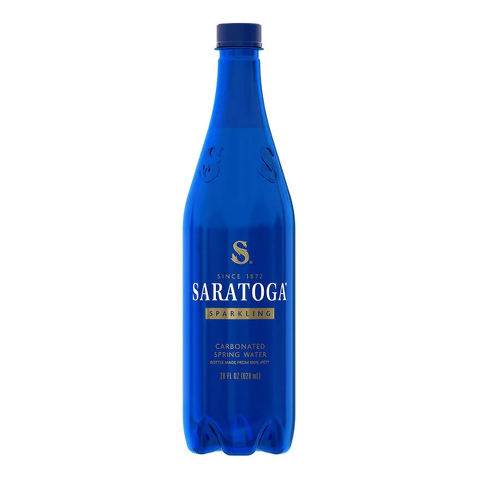 Saratoga Sparkling Water (plastic)