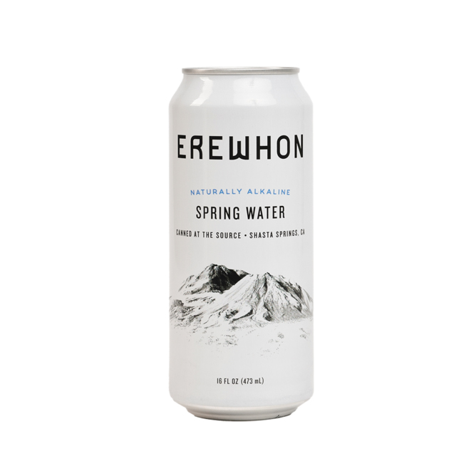 Erewhon Canned Water
