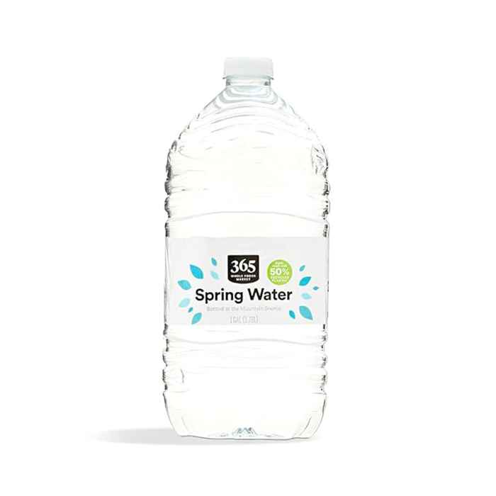 365 Whole Foods Spring Water (plastic)