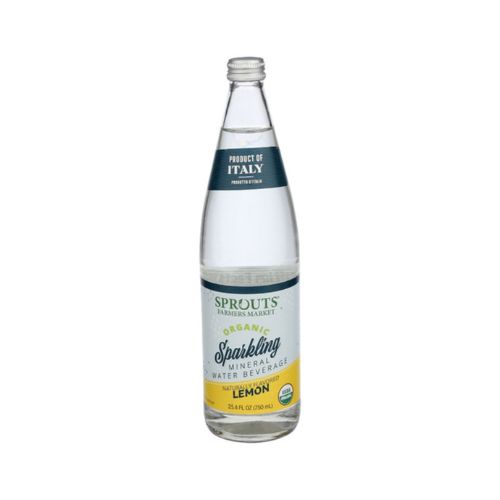 Sprouts Organic Lemon Sparkling Mineral Water